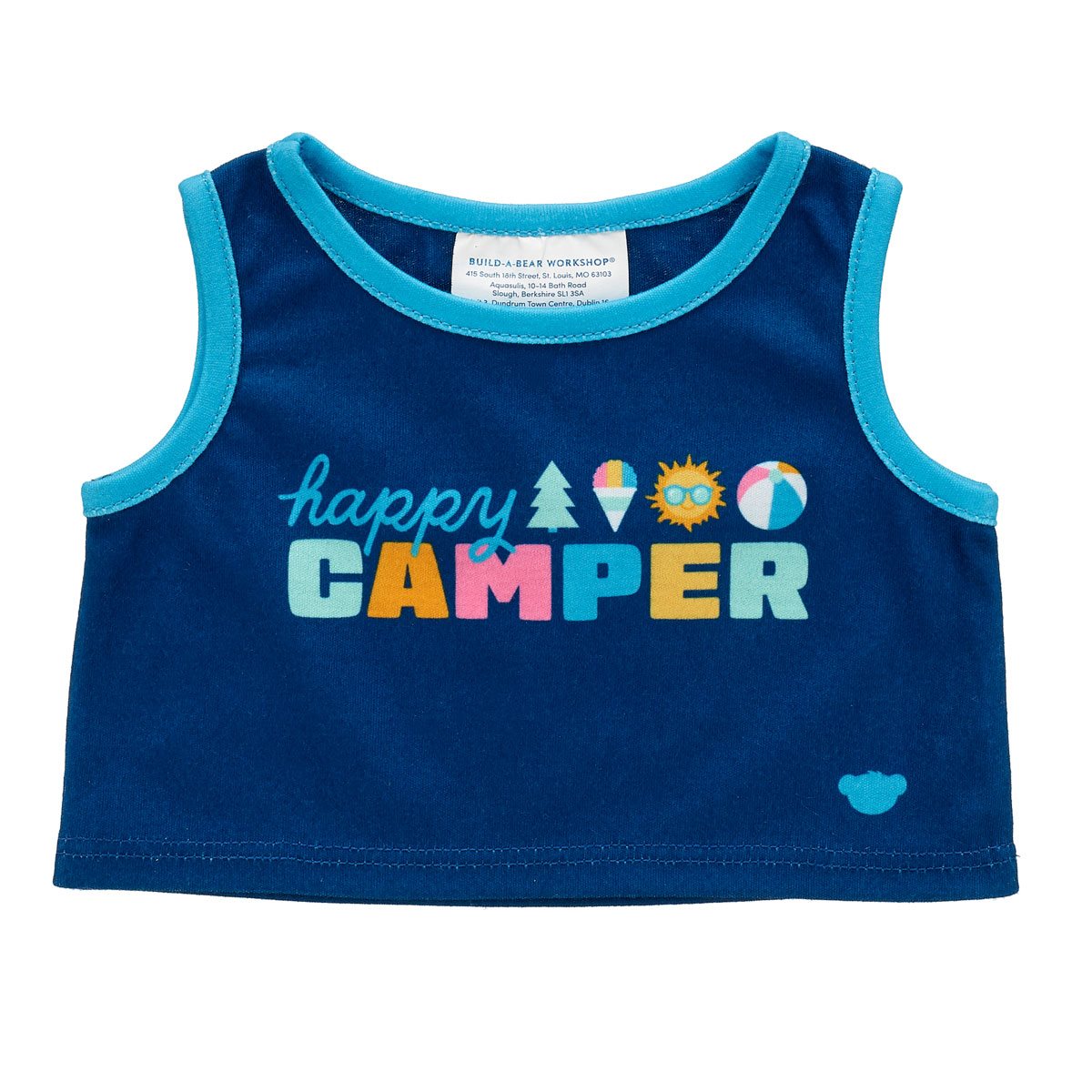 Polera Sin Mangas Camper Build-A-Bear